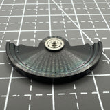 Black Line Wave Carved Rotor Oscillating Weight for Miyota NH35 NH36 Movement