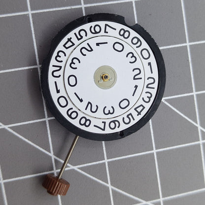 Swiss Ronda 509 quartz watch movement with precision Swiss parts for reliable timekeeping.