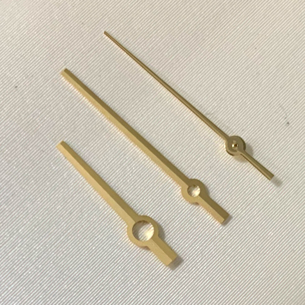 2 Sets/Pack NO Luminous Golden Trim Watch Hands For  NH35A/NH36A Movement