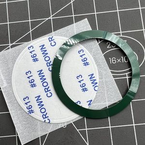Forest Green 38mm/30.5mm No Carved Font Bevel Ceramic Watch Bezel Insert
