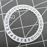 OM Font Date Disk Date Wheel for Watch ETA 2824 Date At 6 Movement