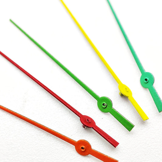 Aiguilles de montre multicolores de 12 mm pour mouvements NH35A/NH36A/4R36