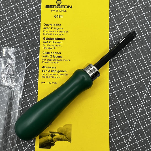 Bergeon Swiss 6484 Uhr Gehäuseboden Öffner Zwei Hebel Werkzeug