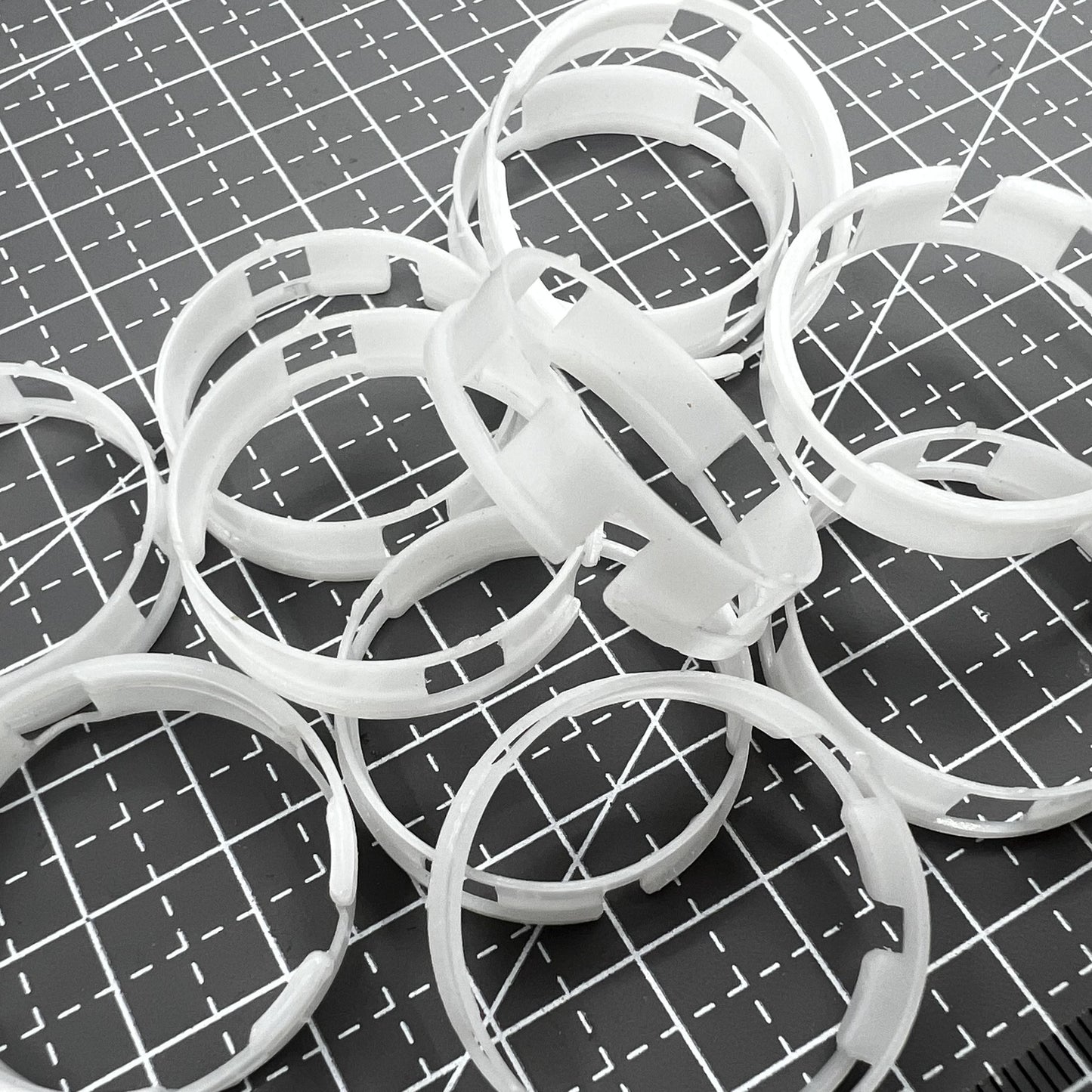 5 Stück Cushion Mount Abstandsringe 6.5x27.5mm für ETA 2824 2836 2846 Uhrwerk