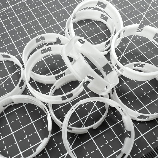 5 Stück Cushion Mount Abstandsringe 6.5x27.5mm für ETA 2824 2836 2846 Uhrwerk