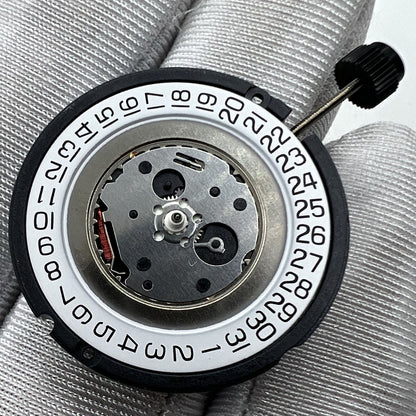 Swiss Made ETA 805.112 quartz watch movement with 3 hands, reliable precision for watch accessories.