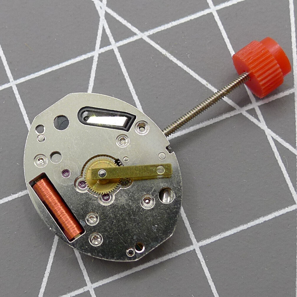 ETA 980.005 Swiss quartz watch movement with 2 hands, precision craftsmanship for watch accessories.