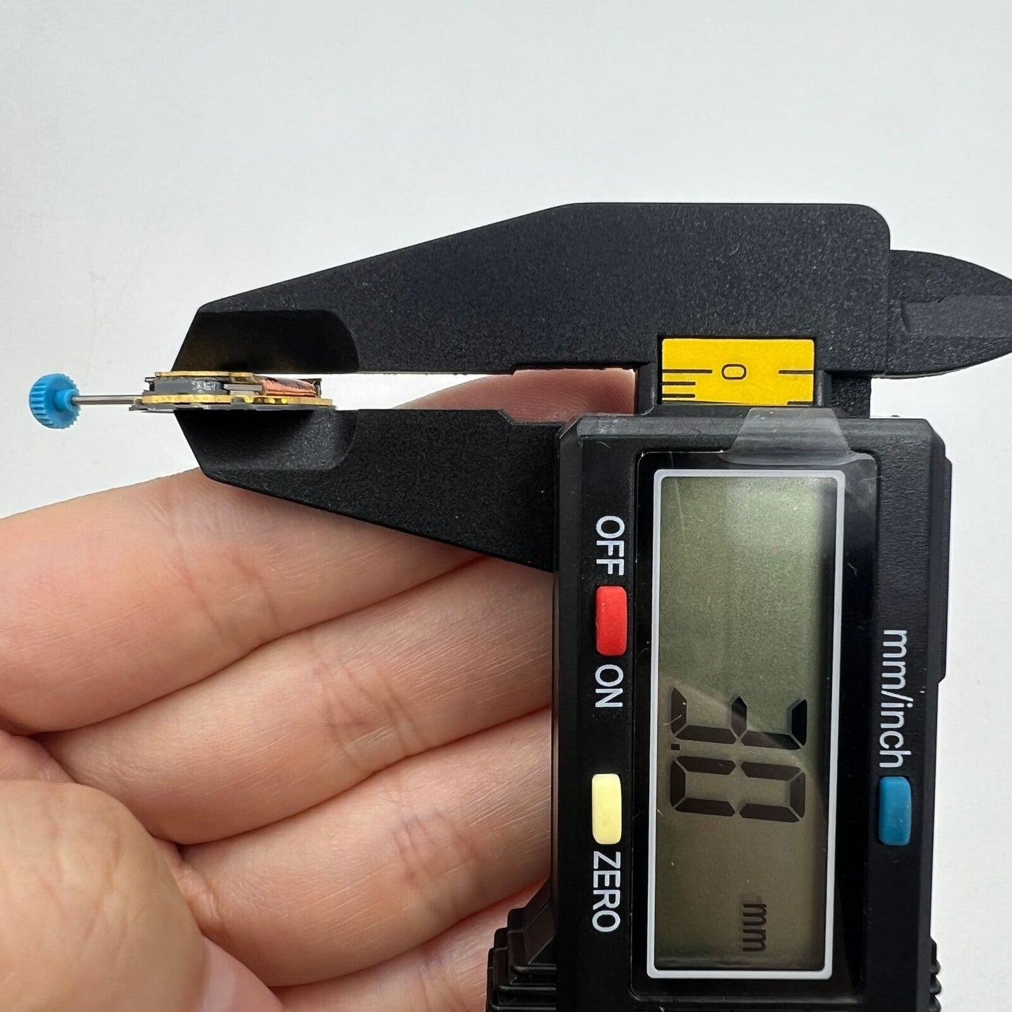 Miyota 6L12 quartz movement watch accessory with date display at 3 o'clock, Japan made precision.