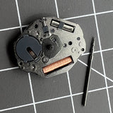 Miyota GL34 Japan Quartz Movement Japan Made 3 Hands Silver