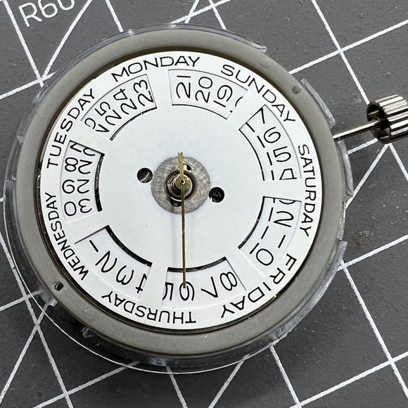 Tianjin Seagull T16 Day Date Automatic Mechanical Movement White Dial
