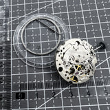Miyota /Citizen 82S5 Silver Plated Automatic Mechanical Movement