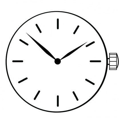 Hattori TMI Y121 quartz watch movement, durable precision mechanism for accurate timekeeping and repairs