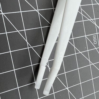 Bergeon 6460 Swiss Made plastic battery tweezer, precision tool for watch battery replacement.