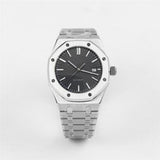 41mm Men's Mechanical Stainless Steel Watch Case + NH35 Movement Sapphire Glass
