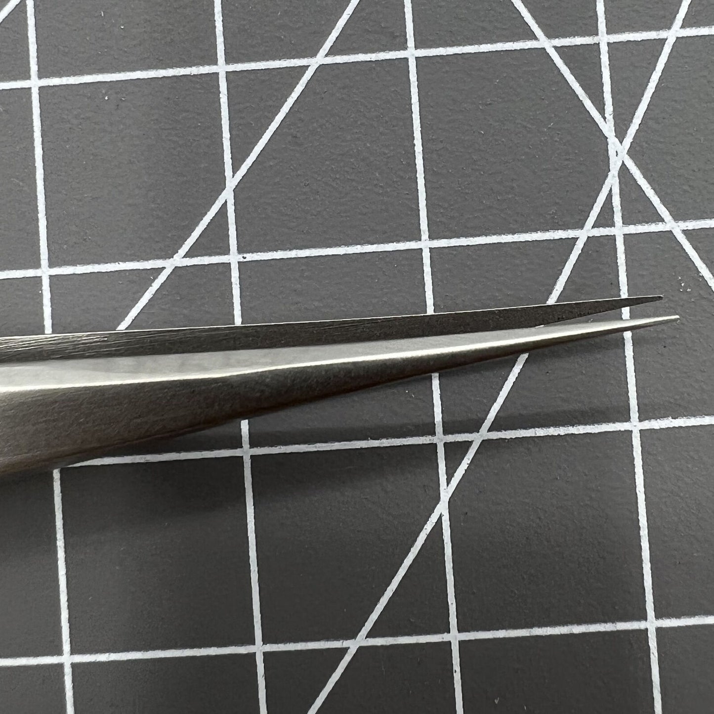 Swiss Made Bergeon 7024-3 anti-magnetic tweezers, 120mm precision tool for delicate watch repair tasks.