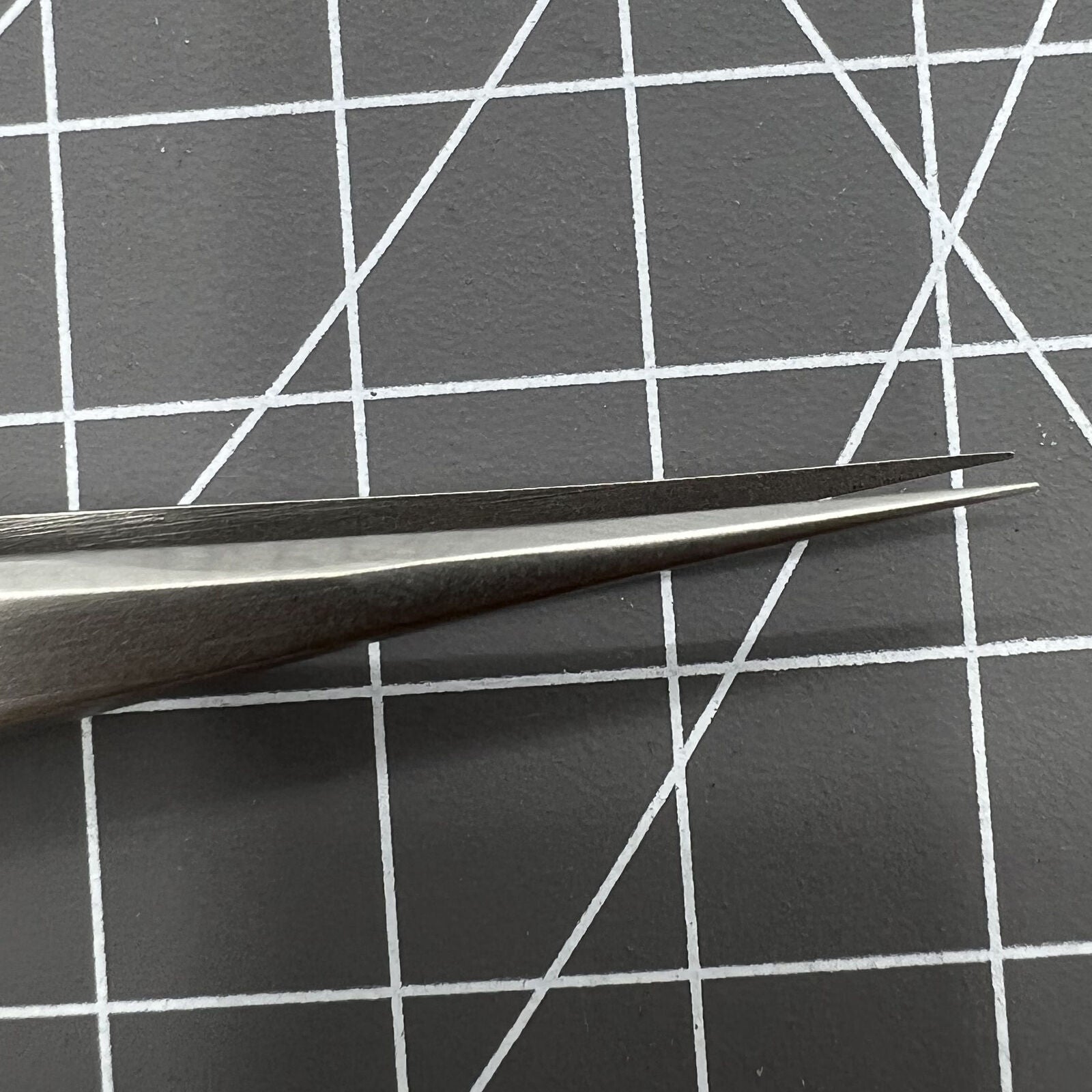 Swiss Made Bergeon 7024-3 anti-magnetic tweezers, 120mm precision tool for delicate watch repair tasks.