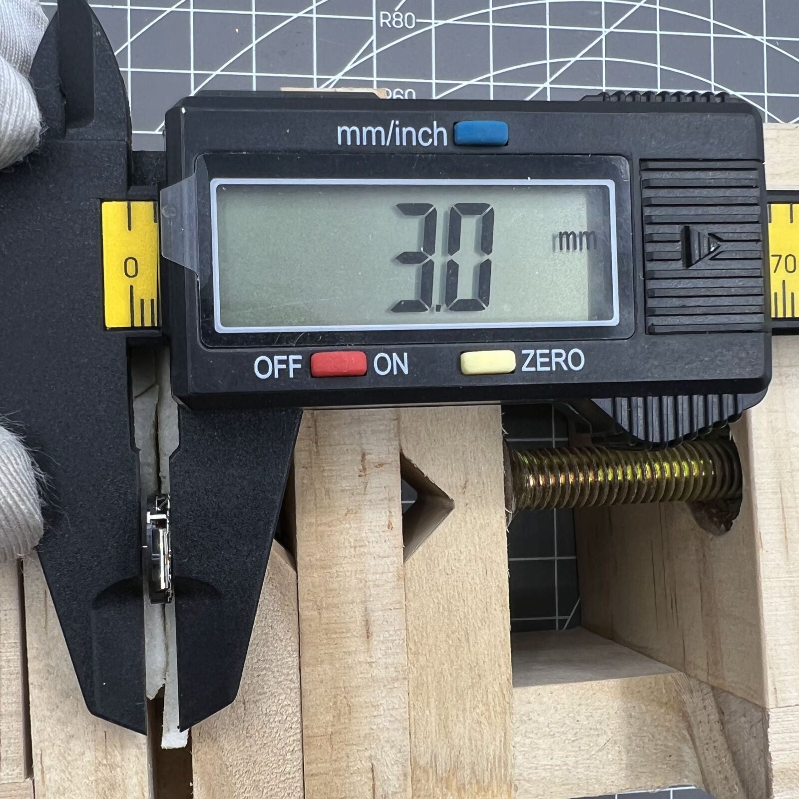 Hattori Epson VX00A quartz watch movement, precise Japan-made component for watch accessory repairs.