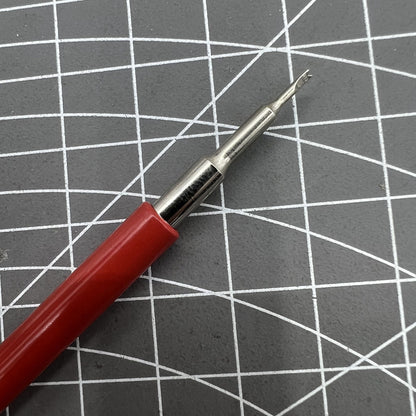 Swiss Horotec MSA05.009 watch hand lifting levers 1mm wide for precise seconds hand adjustments in watch repairs.