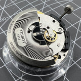 Genuine ETA C01.211 Swiss Made Chronograph Mechanical Movement 1853 White Dial
