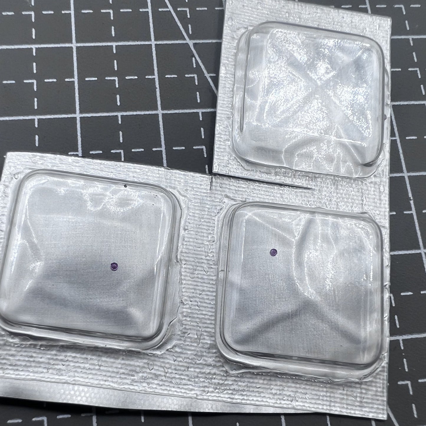 2 Stück Radbrückenplattenkappe Jewel Passend für Movement 8200 Modell 1023-3027