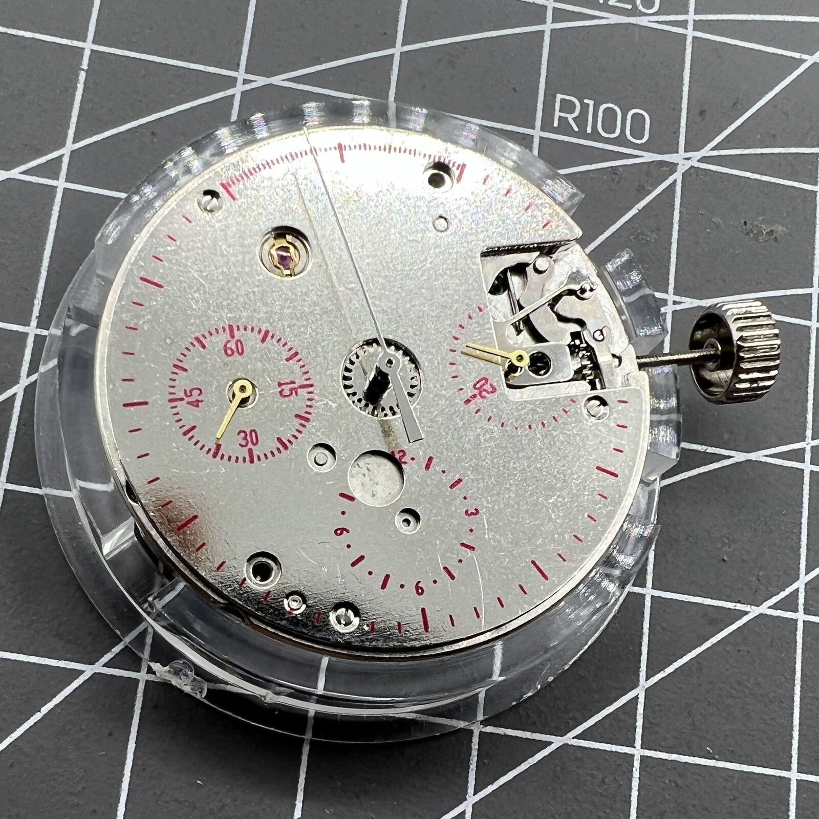 Tianjin Seagull ST19 ST1901 automatic mechanical watch movement with visible gears and intricate craftsmanship