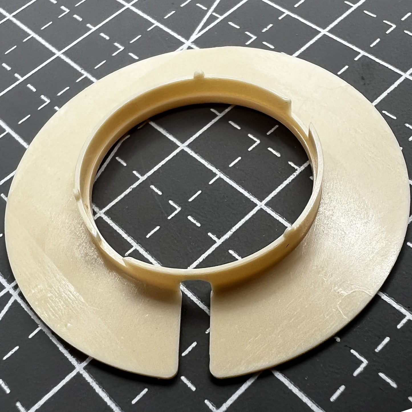 2 Stück Abstandsringe Befestigungsringe für ETA 255411 Uhrwerk