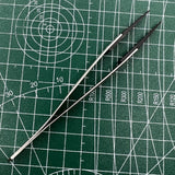 Stainless Steel Tweezers Carbon Fiber Head Tweezers Watch Repair Tool