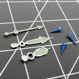 Blue Small Second Luminous Silver Trim Watch Hand for Miyota OS10 OS20 OS60 OS80