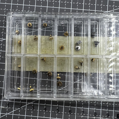 24 Teiliges Sortiment Armbanduhrenkronen Aus Edelstahl Gold Für Orient Uhren