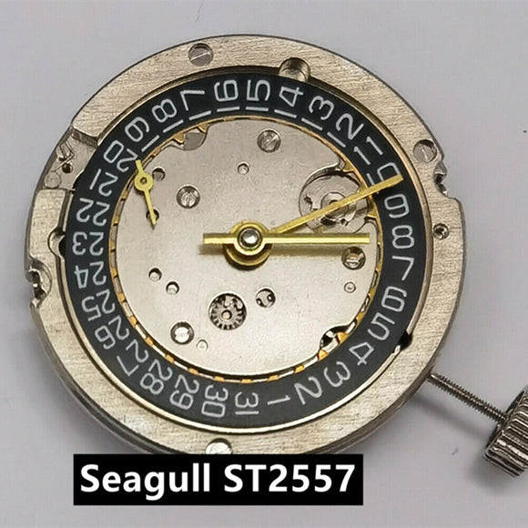 ST25 Seagull ST2557 China Made Mechanical Automatic Movement GMTSecond at 9