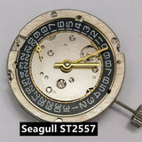 ST25 Seagull ST2557 China Made Mechanical Automatic Movement GMTSecond at 9