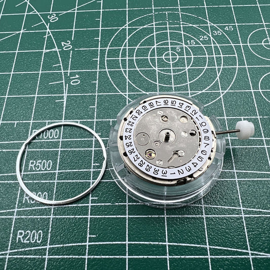Großhandel Mingzhu DG2813 2813 Automatische Mechanische Bewegung 3 Hände Silber 