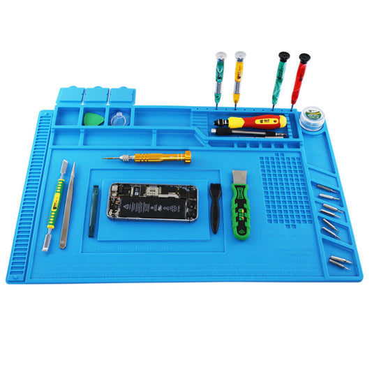 New Heat-Resistant Soldering Silicon Soldering Mat Work Pad Watch Repair Tool