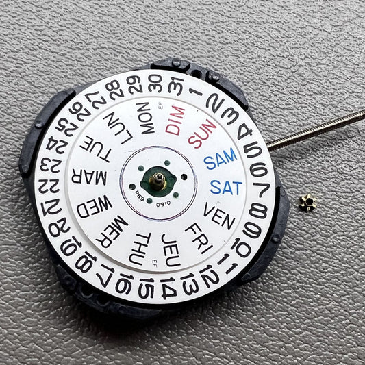 Epson V733C Quarzuhr mit Wochentag und Datum aus Japan