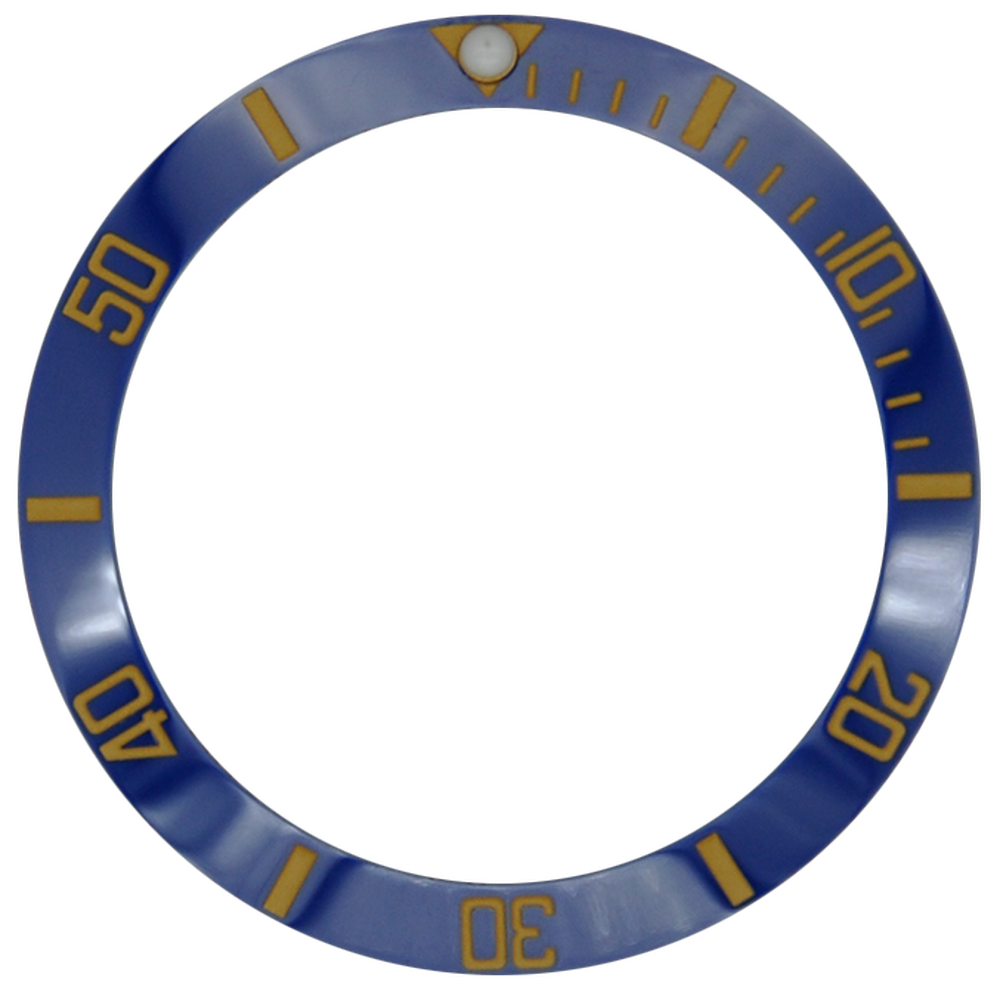 38 mm Uhrenring, Keramik-Lünetteneinsatzring für GMT-Uhr, 40 mm Gehäuse