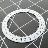 White Background Arabic Date Disk Wheel Date Wheel for ETA2824 Datejust Date@3