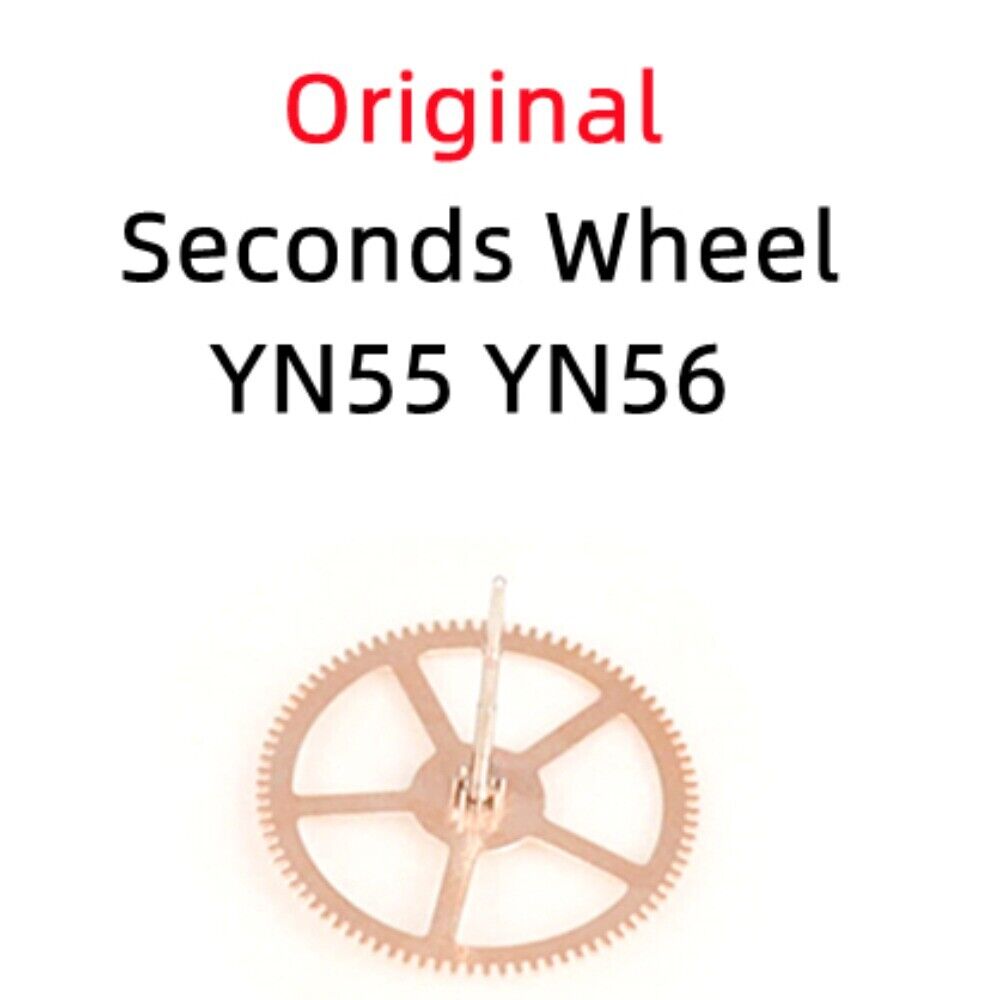 Japan-made Epson YN55 YN56 second wheel watch part, precision gear for movement repair