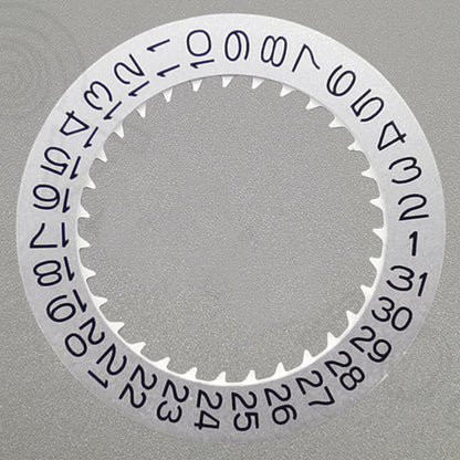 Vintage Silver Date Disk Wheel for NH36 NH35 Movement Crown Position 3.8/3
