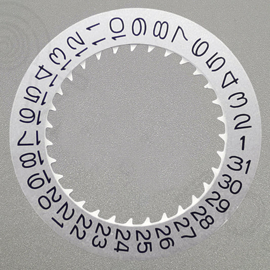 Vintage Silver Date Disk Wheel for NH36 NH35 Movement Crown Position 3.8/3