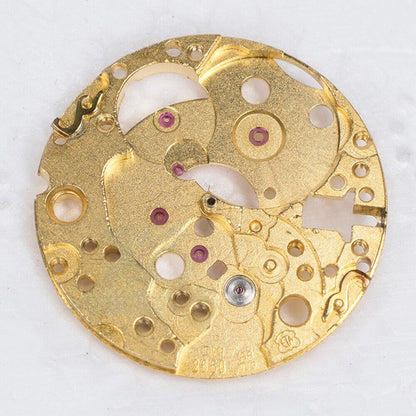 Golden Main Wheel Bridge for ETA2660 ETA2661 watch movement, precision replacement part.