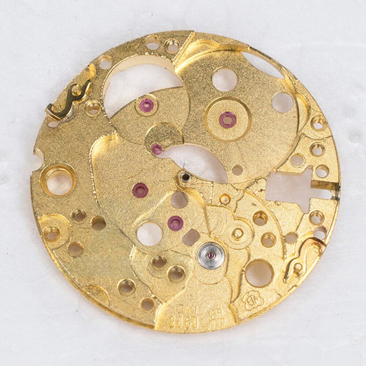 Golden Main Wheel Bridge for ETA2660 ETA2661 watch movement, precision replacement part.
