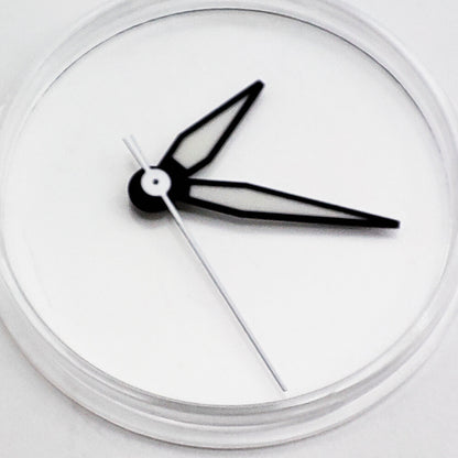 Aiguilles de montre lumineuses vertes Pilot 10 x 15 x 15 mm pour mouvement NH35A/NH36A/8215