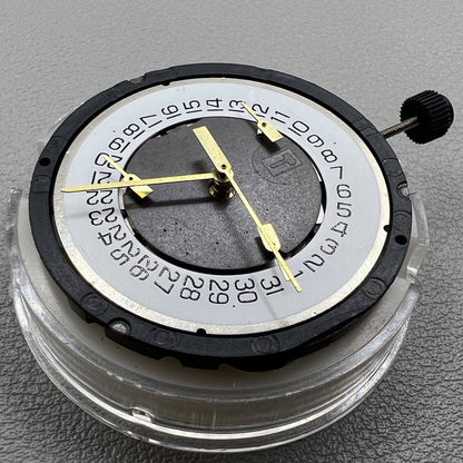 Schweizer ETA G10.712 Quarzuhrwerk mit drei Zeigern und Datumsanzeige, Ersatz f�r G10.711 Modelle