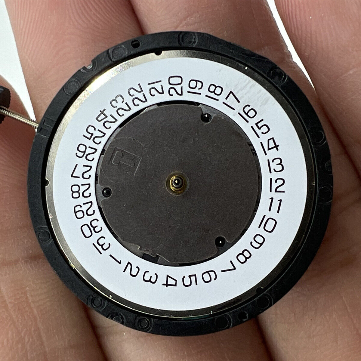 ETA G10.711 Swiss quartz watch movement with three hands and date function for precise timekeeping