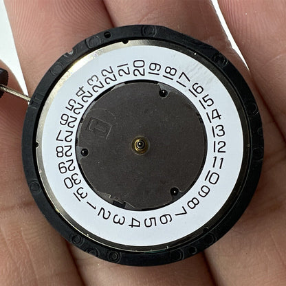 ETA G10.711 Swiss quartz watch movement with three hands and date function for precise timekeeping