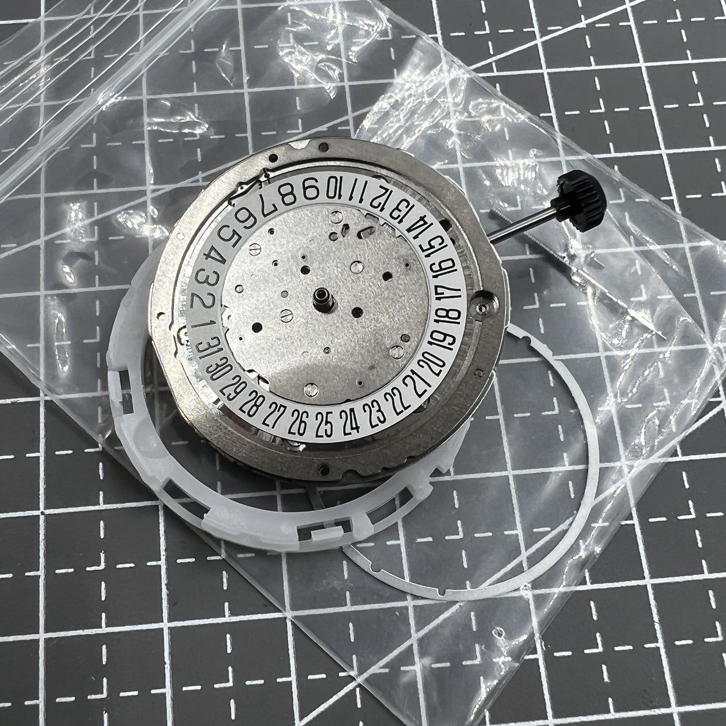 Automatikwerk Miyota 9130 Mechanisch Datum bei 6 Uhr Position