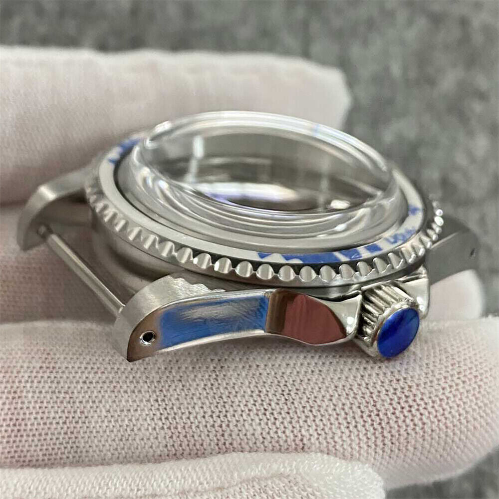 19 Options stainless steel retro watch case with sapphire glass for NH35/NH36, durable and stylish accessory.