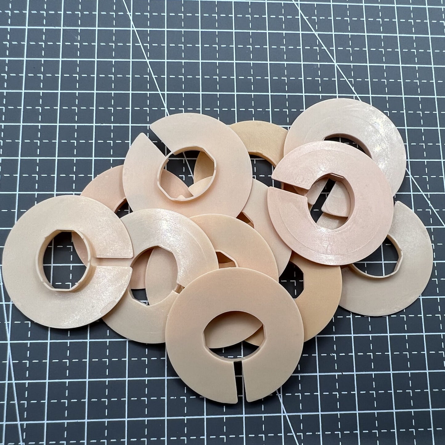 12 pièces 6 tailles de ligne entretoise de boîtier de mouvement support de bague de boîtier #AC-676-TAILLE 5.5
