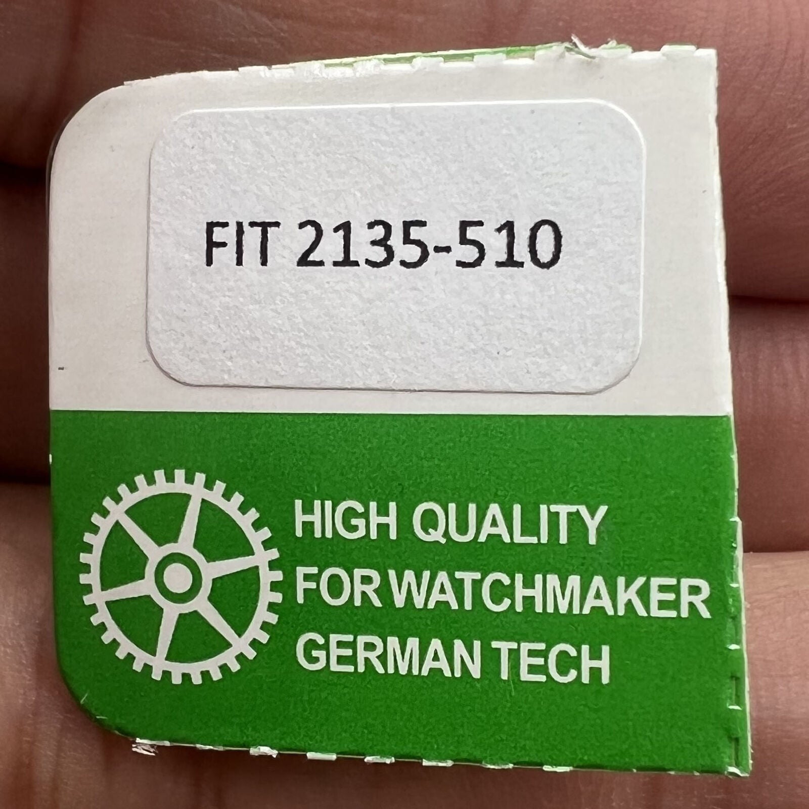 Generic 2135-510 driving wheel for RLX 2135 ratchet replacement, durable watch accessory component.