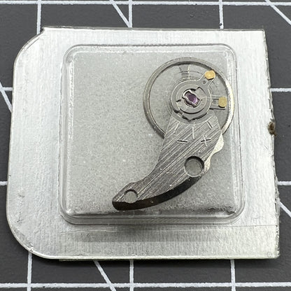 Japan made balance wheel with splint for Miyota NH35 NH36 watch movement, precise timekeeping component.